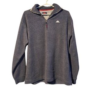 Vintage Kappa Men's Gray Sweater